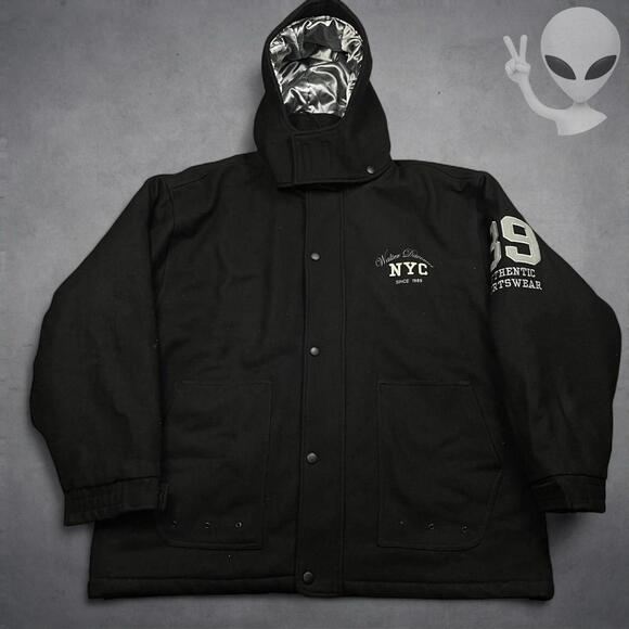 Other - Vintage Walter Davoucci NYC Wool Quilted coat Extra Large 90s